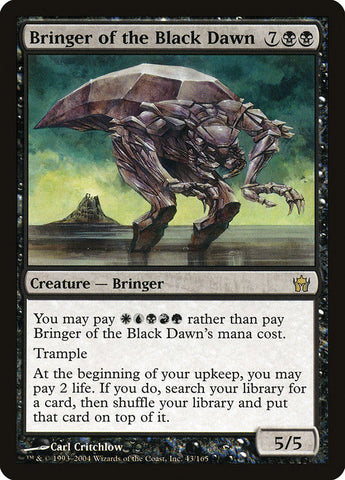 Bringer of the Black Dawn [Fifth Dawn] Foil