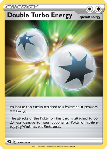 Double Turbo Energy (151/172) [Sword & Shield: Brilliant Stars] Reverse Holofoil