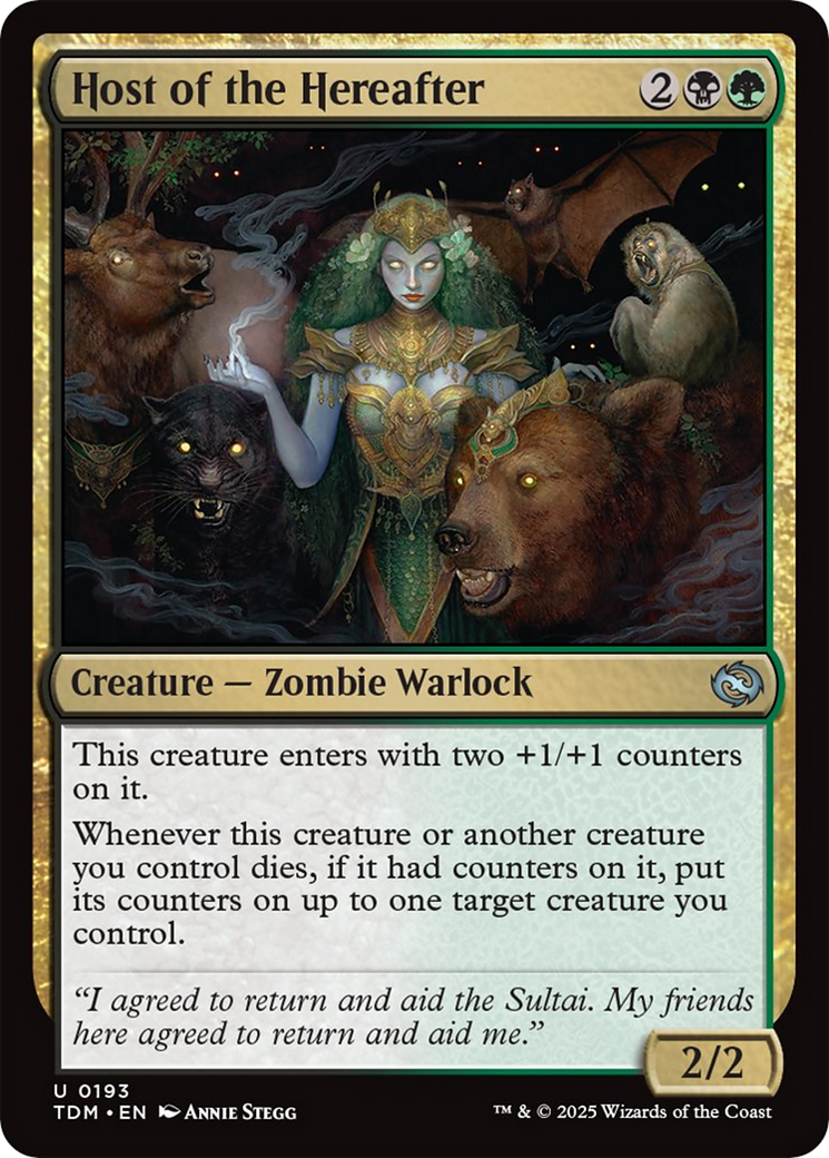 Host of the Hereafter [Tarkir: Dragonstorm] Foil