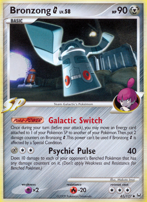 Bronzong G (41/127) [Platinum: Base Set] Reverse Holofoil