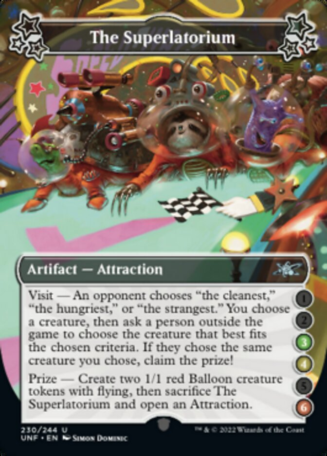 The Superlatorium (3-4-6) [Unfinity] Foil