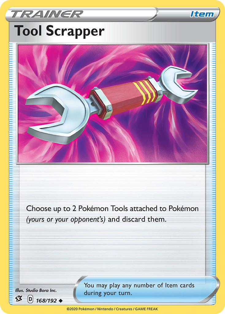 Tool Scrapper (168/192) [Sword & Shield: Rebel Clash] Reverse Holofoil