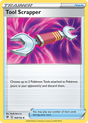 Tool Scrapper (168/192) [Sword & Shield: Rebel Clash] Reverse Holofoil