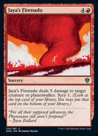 Jaya's Firenado [Dominaria United] Foil