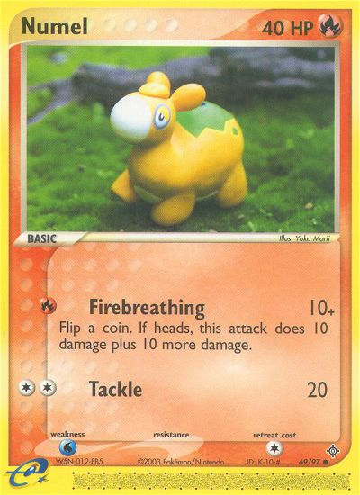 Numel (69/97) [EX: Dragon] Reverse Holofoil