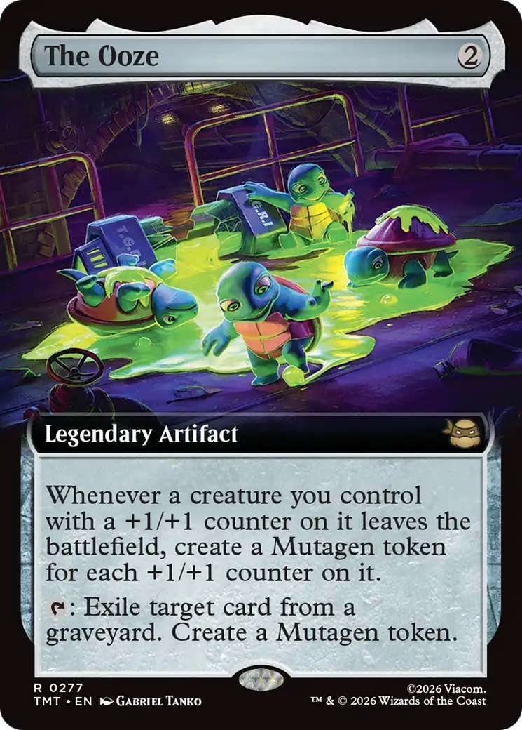 The Ooze (Extended Art) [Teenage Mutant Ninja Turtles] Foil