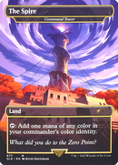 Command Tower - The Spire (Borderless) [Secret Lair Drop Promos] Foil