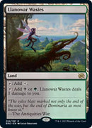 Llanowar Wastes (Promo Pack) [The Brothers' War Promos] Foil