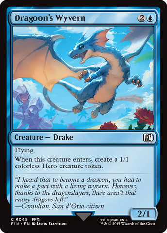 Dragoon's Wyvern [FINAL FANTASY] Foil