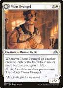 Pious Evangel // Wayward Disciple [Shadows over Innistrad] Foil