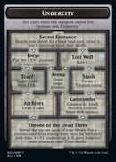The Initiative // Undercity Double-Sided Token [Commander Legends: Battle for Baldur's Gate Tokens] Foil