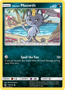 Alolan Meowth (118/214) [Sun & Moon: Lost Thunder] Reverse Holofoil