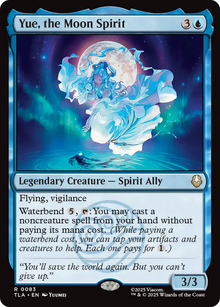 Yue, the Moon Spirit [Avatar: The Last Airbender] Foil