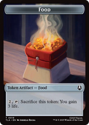 Dragon // Food (0019) Double-Sided Token [Avatar: The Last Airbender Tokens] Foil