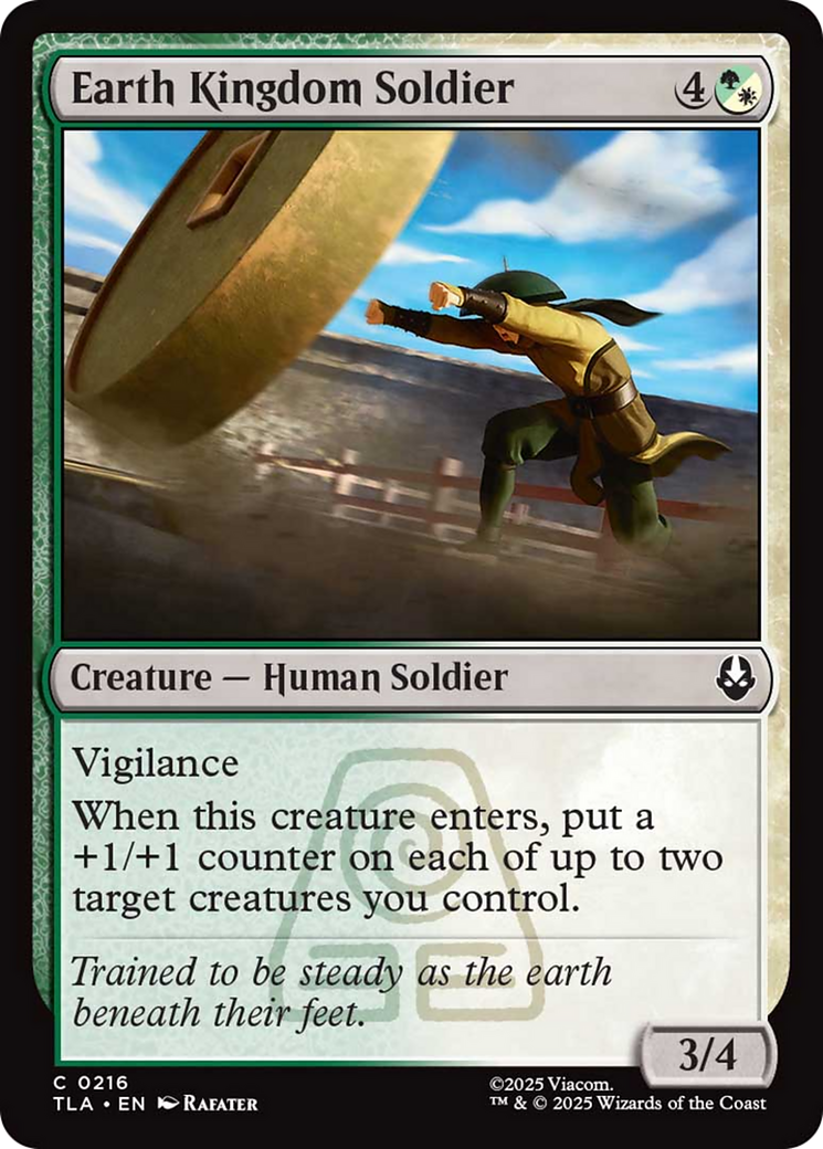 Earth Kingdom Soldier [Avatar: The Last Airbender] Foil