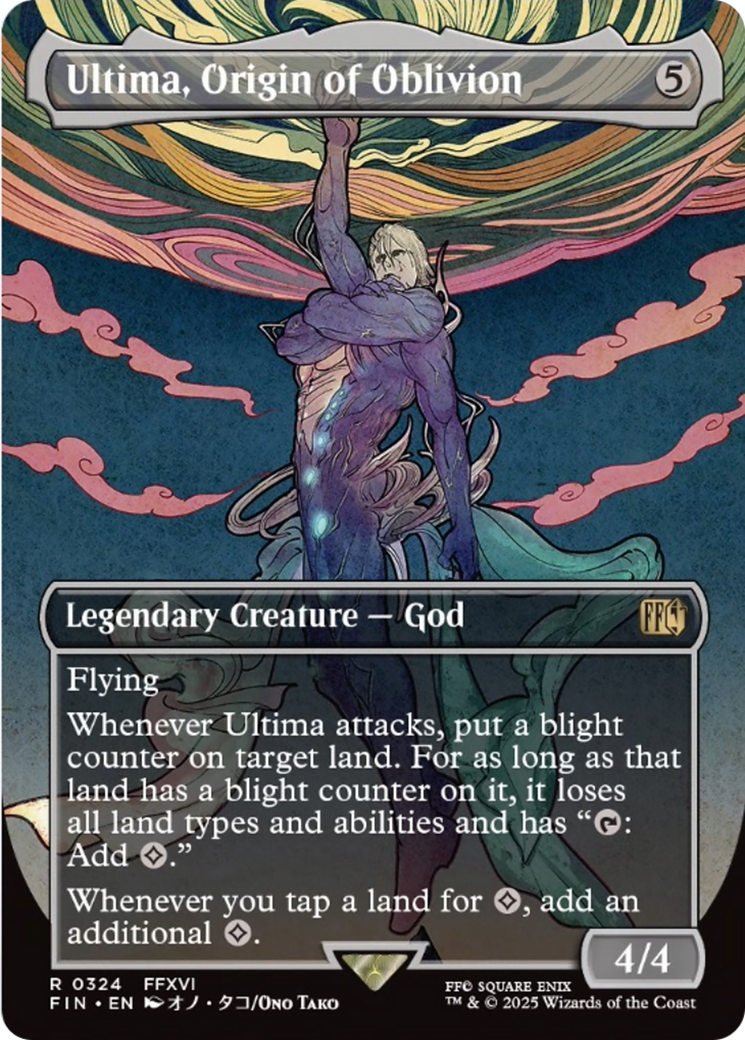Ultima, Origin of Oblivion (Borderless) [FINAL FANTASY] Foil