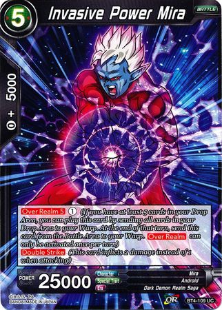 Invasive Power Mira (BT4-109) [Colossal Warfare] Parallel Foil