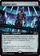 Panther Habit (Extended Art) [Marvel Super Heroes Commander] Foil