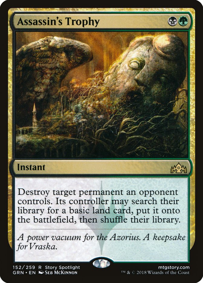 Assassin's Trophy [Guilds of Ravnica] Foil