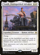 Tomik, Distinguished Advokist (Promo Pack) [War of the Spark Promos] Foil