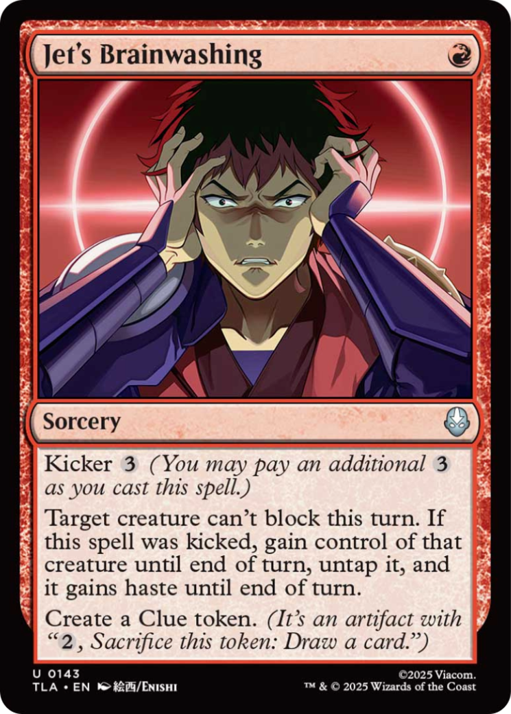 Jet's Brainwashing [Avatar: The Last Airbender] Foil