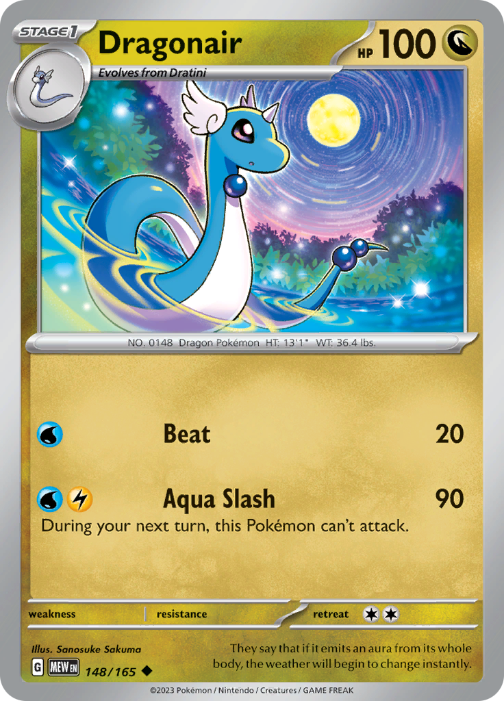 Dragonair (148/165) [Scarlet & Violet 151] Reverse Holofoil