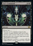 Gix's Command [The Brothers' War] Foil