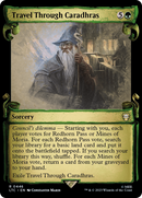 Travel Through Caradhras [The Lord of the Rings: Tales of Middle-Earth Commander Showcase Scrolls] Foil
