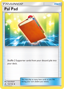 Pal Pad (132/156) [Sun & Moon: Ultra Prism] Reverse Holofoil