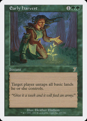 Early Harvest [Seventh Edition] Foil