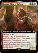 Eomer, King of Rohan (Extended Art) [The Lord of the Rings: Tales of Middle-Earth Commander] Foil