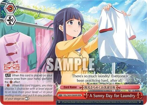 A Sunny Day for Laundry [Revue Starlight -Re LIVE-]