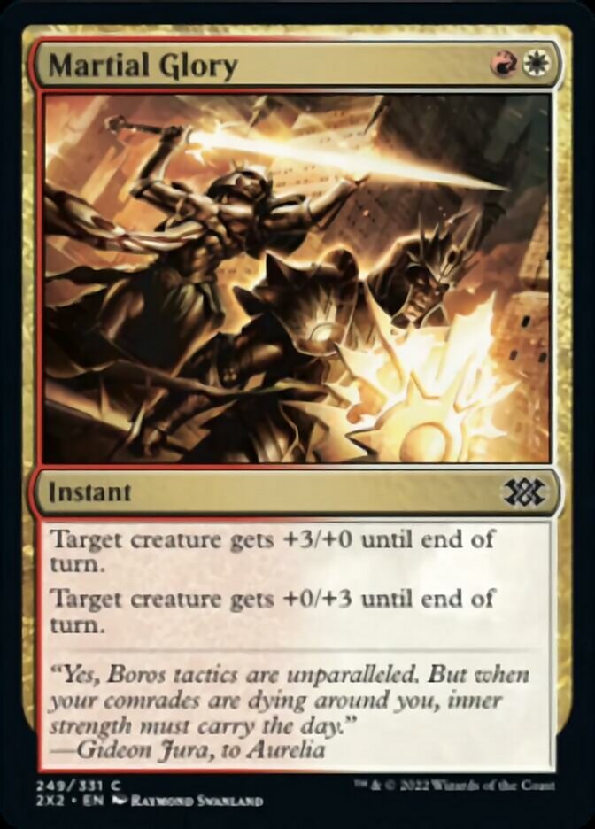 Martial Glory [Double Masters 2022] Foil