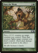 Hunt the Weak [Magic 2014] Foil