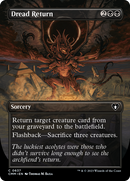 Dread Return (Borderless Alternate Art) [Commander Masters] Foil