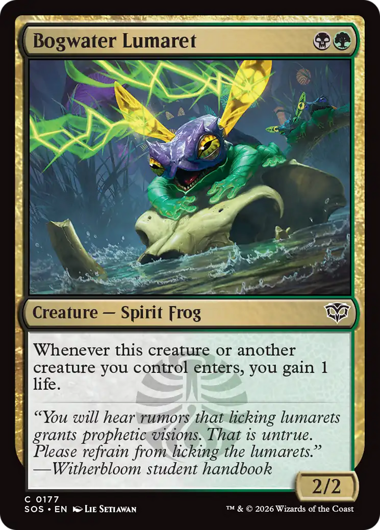 Bogwater Lumaret [Secrets of Strixhaven] Foil