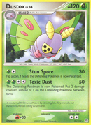 Dustox (25/130) [Diamond & Pearl: Base Set] Reverse Holofoil