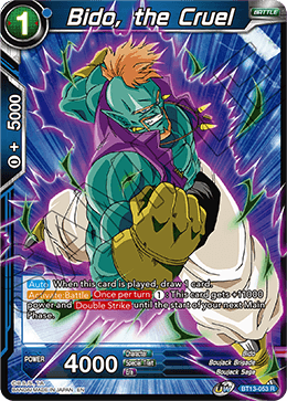 Bido, the Cruel (Rare) (BT13-053) [Supreme Rivalry] Parallel Foil