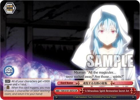 A Miraculous Spirit Restoration Secret Art [That Time I Got Reincarnated as a Slime Vol.3]