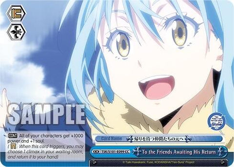 To the Friends Awaiting His Return [That Time I Got Reincarnated as a Slime Vol.3]