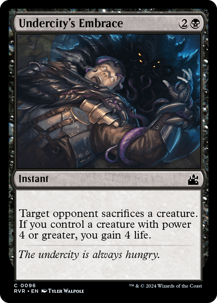 Undercity's Embrace [Ravnica Remastered] Foil