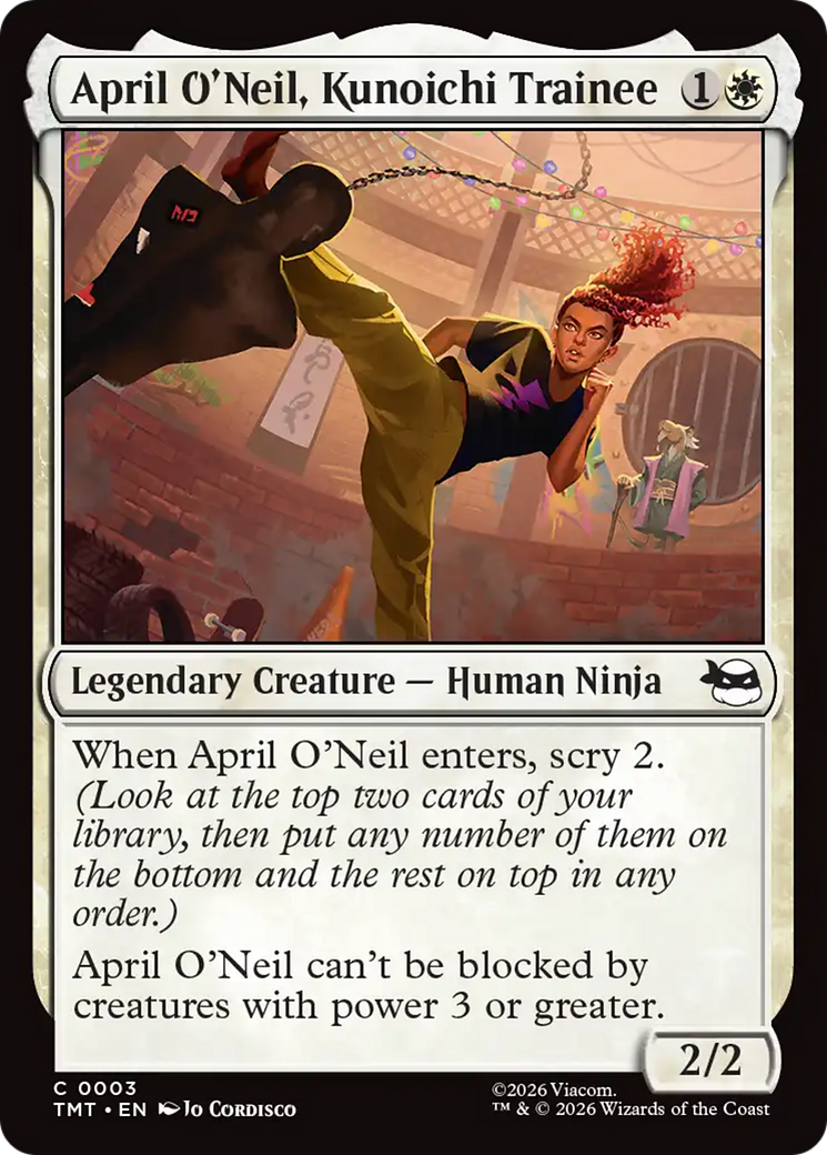 April O'Neil, Kunoichi Trainee [Teenage Mutant Ninja Turtles] Foil