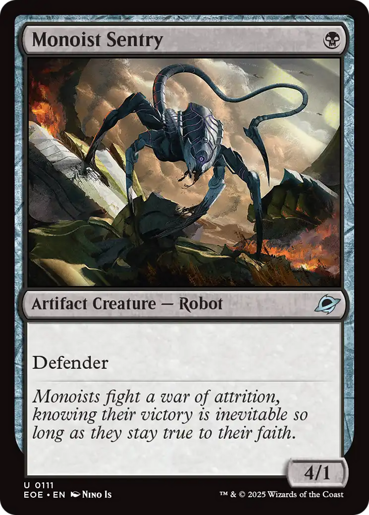 Monoist Sentry [Edge of Eternities] Foil