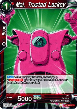 Mai, Trusted Lackey (BT5-018) [Miraculous Revival] Parallel Foil