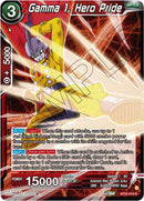 Gamma 1, Hero Pride (BT22-019) [Critical Blow] Parallel Foil
