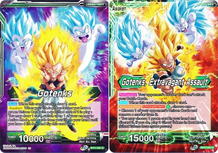 Gotenks // Gotenks, Extravagant Assault (BT11-061) [Vermilion Bloodline] Parallel Foil
