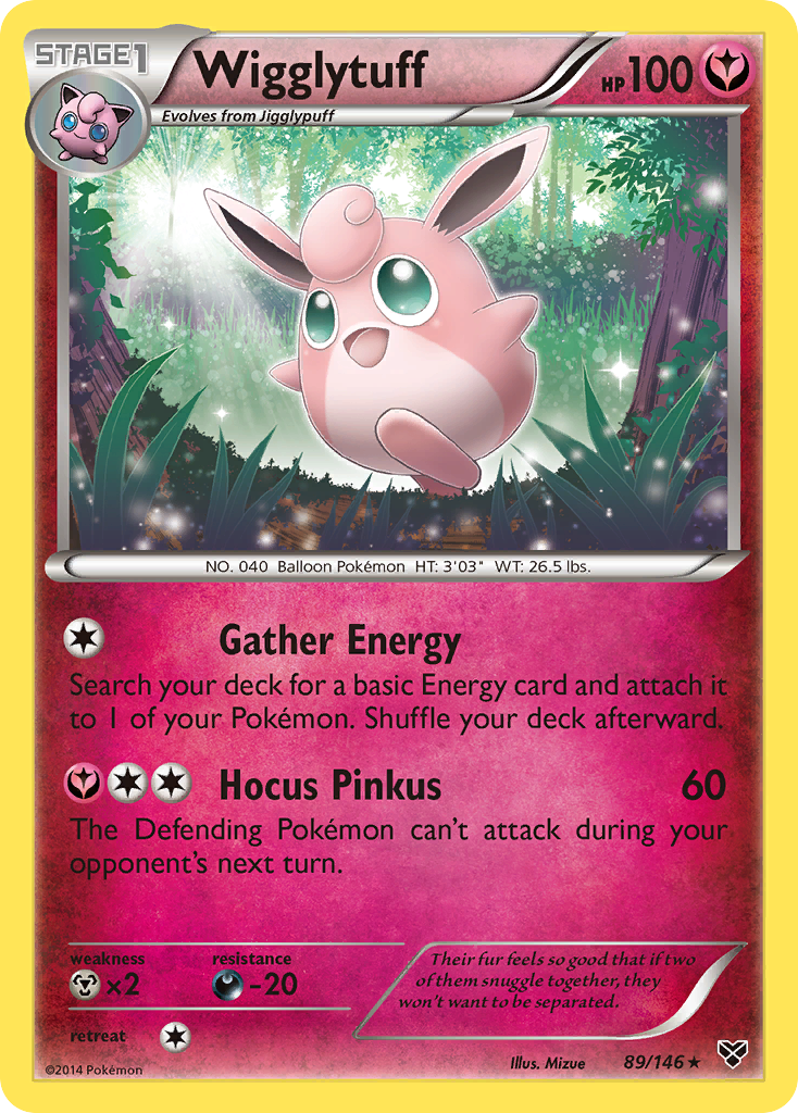 Wigglytuff (89/146) [XY: Base Set] Reverse Holofoil