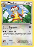 Watchog (119/149) [Black & White: Boundaries Crossed] Reverse Holofoil
