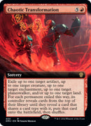 Chaotic Transformation (Extended Art) [Dominaria United] Foil