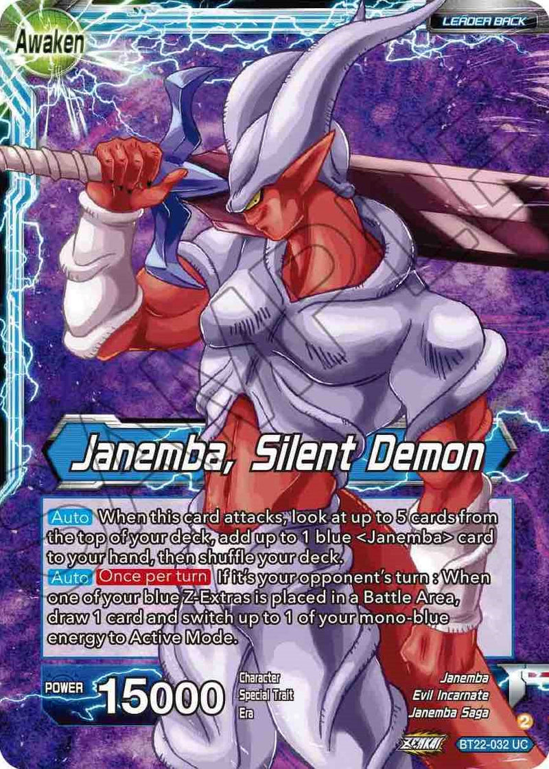 Janemba // Janemba, Silent Demon (BT22-032) [Critical Blow] Parallel Foil